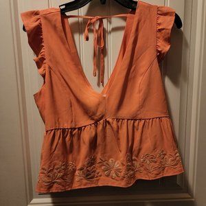 Woman crop top